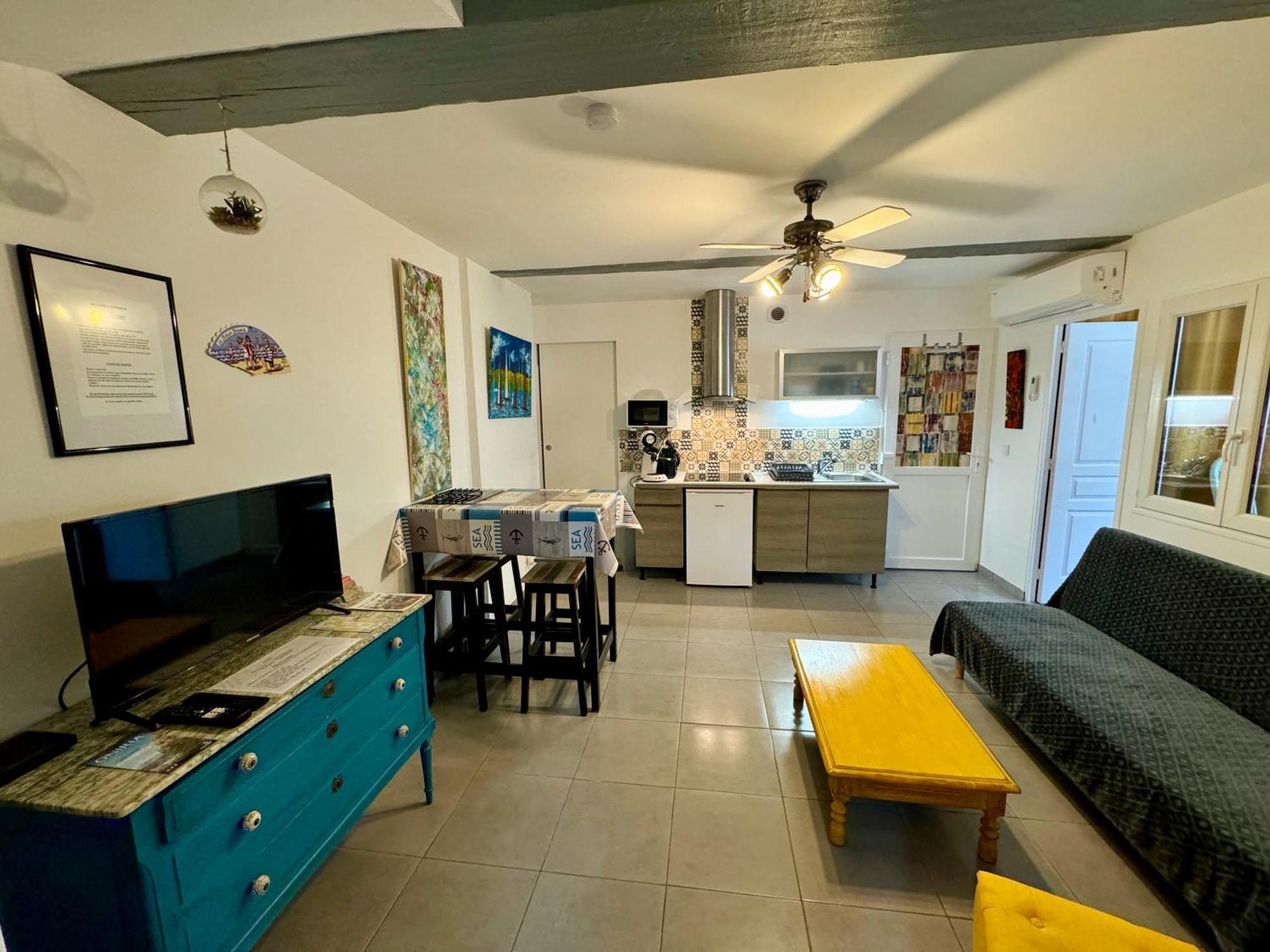 Apartamento La Galerie Du Peintre Saint-Laurent-de-la-Salanque Exterior foto
